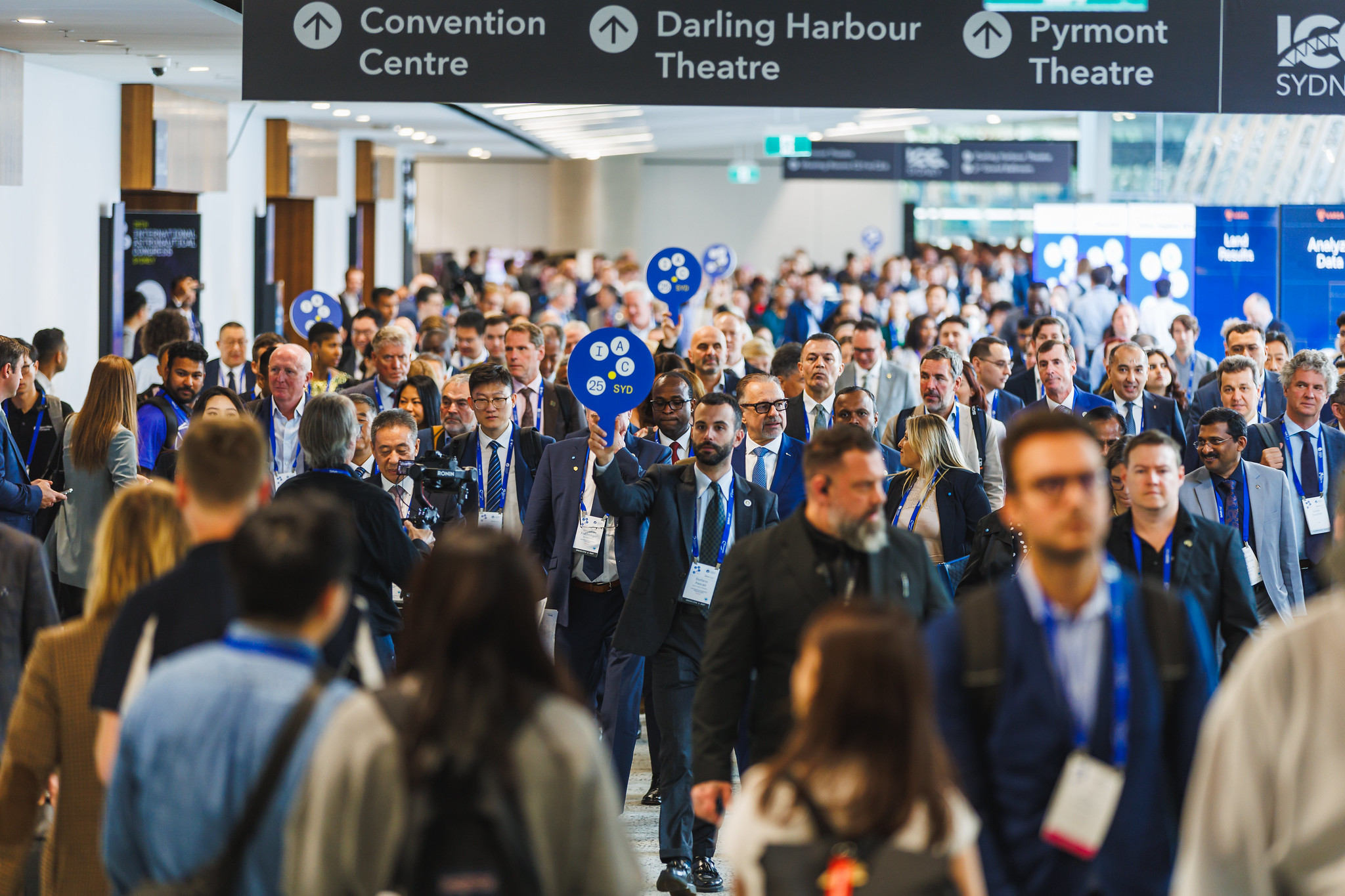 International Astronautical Congress 2025 Attendee Crowd