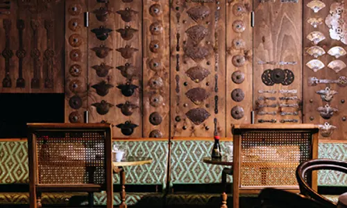 Restaurant décor at My Wong, an iconic Cantonese restaurant in Sydney