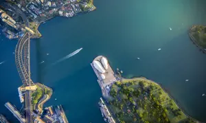 Sydney Harbour Aerial View
