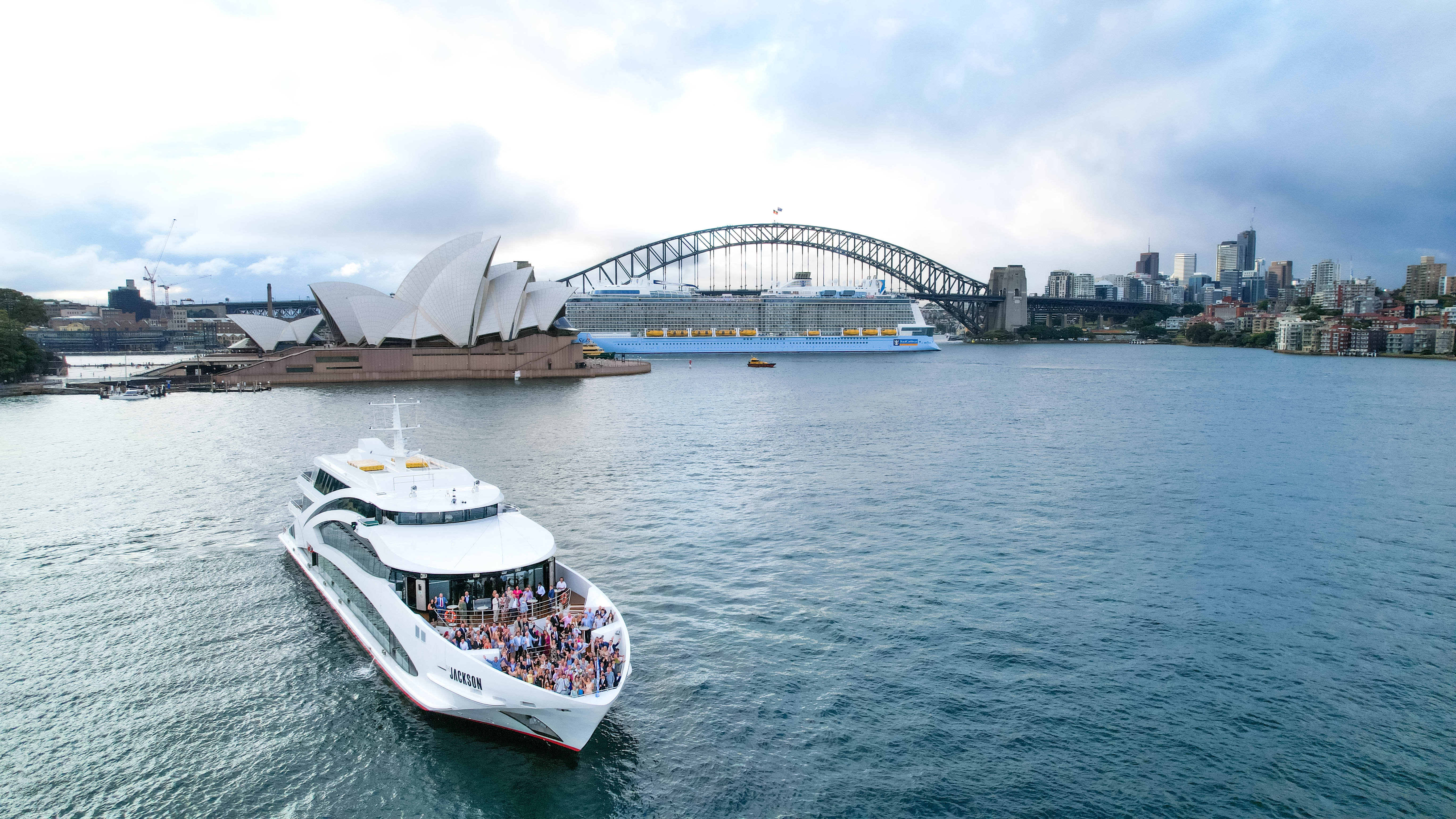 The Jackson luxury yacht Sydney