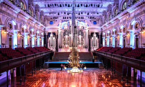 Interior view of Sydney Town Hall