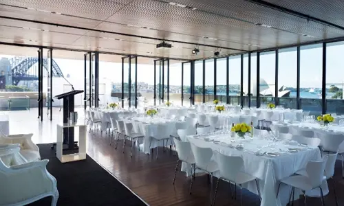 MCA Rooftop beautiful tables