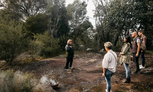 Group of people at the Dreamtime Southern X Guided Tour