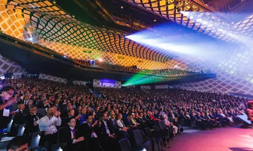 International Astronautical Congress 2025 Wide View Of Seated Delegates Looking Towards Stage