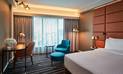 Hotel room Crowne Plaza Sydney Airport 