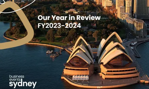 Year in Review 2023 2024 Cover Page Sydney Opera House
