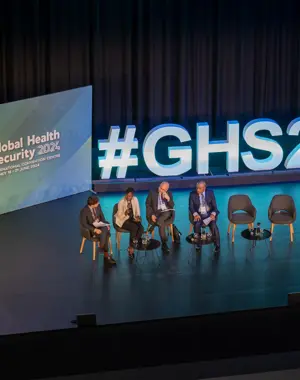 GHS24 Opening Panel Aerial View of Stage