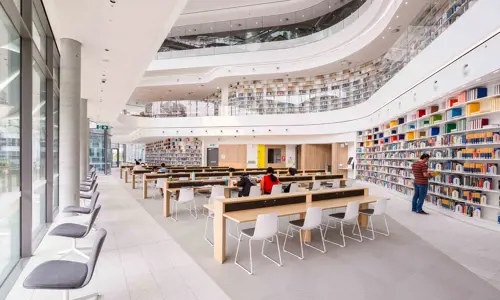 Library Reading Room in Building 2 at the University of Technology Sydney